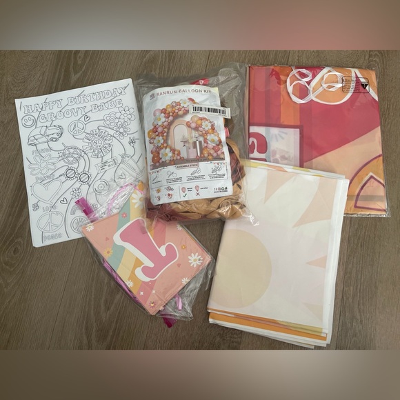 Two Groovy Party Decor - Picture 1 of 9